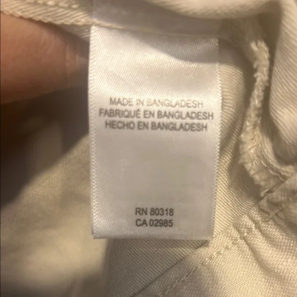 Lucky 🍀 Brand Women's Cream 💯 cotton Jacket L - Picture 3 of 8